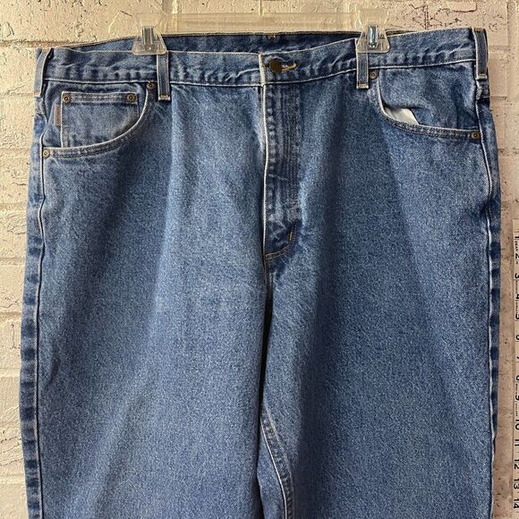 Carhartt Relaxed Fit Work Pants Men's 42x30 Jeans - Picture 1 of 11